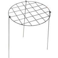 Podpora do roślin PP14 metalowa 75 cm ciemnozielona