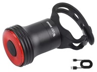 Inteligentna TYLNA LAMPKA rowerowa LED z czujnikiem hamowania USB-C IPX6