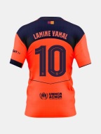 Koszulka Nike FC Barcelona 25/26 3rd Lamine Yamal 10 - Pomarańczowy roz. M