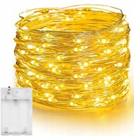 OSWIETLENIE LAMPKI DRUCIK DRUCIKI 20 LED 2m NA BATERIE