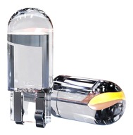 Żarówki W5W T10 LED mocne białe Sphere COB 360 komplet 8 szt