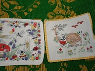 chusteczki do nosa PRL motywy z bajek