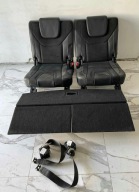 FORD S-MAX S MAX MK2 FOTELE TYŁ TYLNE III RZĄD PASY BEZPIECZEŃSTWA PÓŁSKÓRA