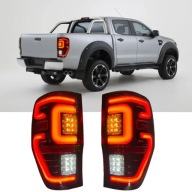 Para lewego i prawego zespołu tylna lampa LED dla Ford Ranger T6 T7 T8