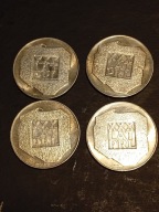 200 zł Mapka 4 sztuki ZESTAW /STAN 1 / / srebro /