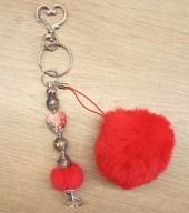 Brelok damski Serce Serduszko zawieszka 6423 Oliwia Kurowska, Kuba Kurowski