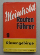 KARKONOSZE, TRASY TURYSTYCZNE, ŚWIERARDÓW, SZKLARSKA PORĘBA, MAPY; 1932