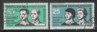 Znaczki Pocztowe Niemcy DDR Kasowane 669-70.. 1958 r