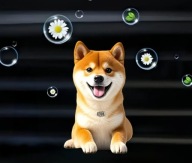 Zapach 2D PIESEK do samochodu na kratkę nawiewu DZIEŃ KOBIET