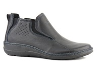 BOTKI SZTYBLETY DAMSKIE HELIOS 566 SKÓRA LEKKIE 36