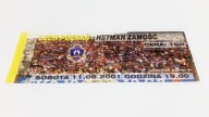 bilet LECH Poznań - HETMAN Zamość 11.08.2001