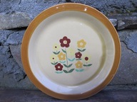 PŁASKI Talerz Obiadowy_Porcelit TUŁOWICE _PRL