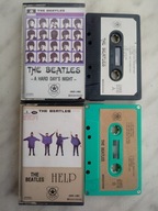 THE BEATLES - HELP & A HARD DAYS NIGHT , 2 RZADKIE KASETY