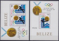 **80 Belize BL.20-21 =..... - OLIMPIADA