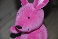 Pluszak maskotka fajny różowy zając zajączek Tiwi