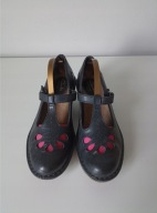 Damskie czółenka CLARKS na koturnie rozmiar 37/24 cm