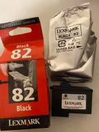 LEXMARK WKŁAD TUSZ 82 BLACK ORYGINAŁ PO ZWROCIE 24