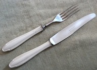 GERLACH : WIDELEC i NÓŻ NIE czarny ale BIAŁY BAKELIT _!!!_ Super dla SINGLA