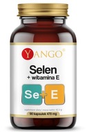 Yango Selen + witamina E (90 kaps)