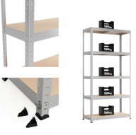 REGAŁ METALOWY STOREX 750 KG 180X90X40 OCYNK – SOLIDNY I FUNKCJONALNY