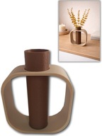 Wazon Frame Nowoczesny Dekoracyjny na Suche kwiaty LEGO 19cm