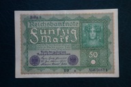 Banknot Niemcy 50 marek 1919 rok !!!
