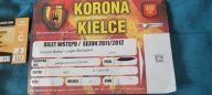 Bilet korona Kielce - Legia Warszawa