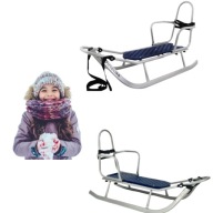 Adbor Piccolino sanki metalowe z oparciem