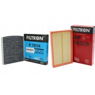 Zestaw filtrów FILTRON AP183/6 K1311A węglowy Skoda Octavia 3 1.5 TSI