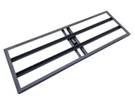 Niwelator terenu ręczny pod sianie trawy piaskowanie metalowy wertykulator