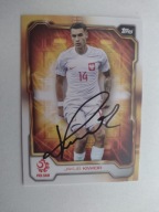 Karta topps autograf Polska Jakub Kiwior PZPN 2024 GF-1