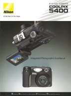 Katalog Prospekt Nikon Coolpix 5400 8 stron 2004 rok E
