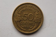 50 CENTIMES 1937 R. FRANCJA - CJ985