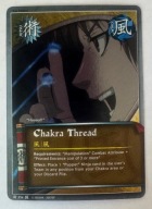 Karta Naruto CCG Jutsu Chakra Thread - J-554 Foil