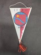 Stary Polski proporczyk Wyścig Kolarski Lesko 1978