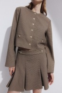 H&M KRÓTKA MARYNARKA KURTKA ŻAKIET W PEPITKĘ S NOWOŚĆ 165 ZŁ METKA