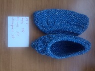 2 Kapcie balerinki handmade roz.28 NOWE ręcznie robione