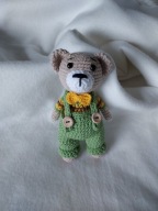 Mis maskotka - handmade szydelko
