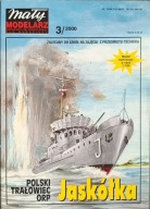 Mały Modelarz 3/2000 trałowiec ORP Jaskółka