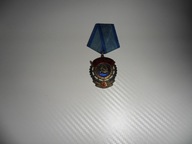 ZSRR order czerwonego sztandaru numer srebro piekny stan