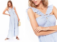 Sukienka maxi w paseczki bawełniana Top Secret r.S 36