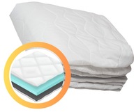 TOPPER NAKŁADKA NA MATERAC 160X200 PIANKA HR + KOKOS + ANTYALEGICZNY 5 CM