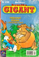KOMIKS GIGANT Nr 2/98 INDIANA DŻEMS I ŚWIĄTYNIA MAŁP