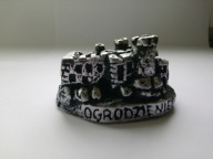 Figurka makieta Zamek Ogrodzieniec wysokość około 4,7 x 8 cm