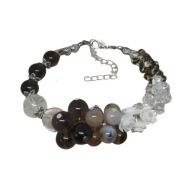 Bransoletka handmade z kamieni szlachetnych