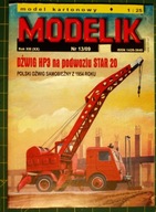 Modelik 13/2009 dźwig Star 20 + detale