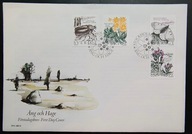 !!! KOPERTA FDC SZWECJA OWADY - PIĘKNE - STAN BARDZ DOBRY !!