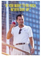 Plakat „The Wolf of Wall Street” – Stylowy Plakat Filmowy Premium