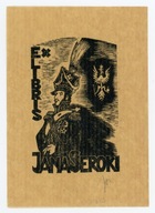 Ireneusz Chmurzyński - Ekslibris Jana Seroki , 1976 r.