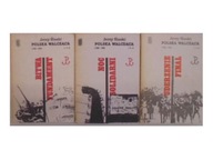 Polska walcząca 1939 - 1945 - Tomy 1/2 - 3/4 i 5/6 - 6 tomów Jerzy Ślaski